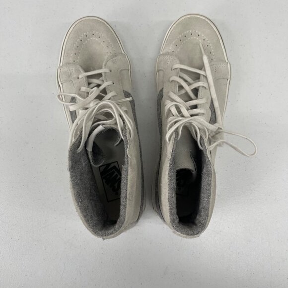 Vans Sk8 Hi Suede Lace Up Skate Sneakers Shoes Mens size 7.5 Womens 9 - Picture 4 of 8